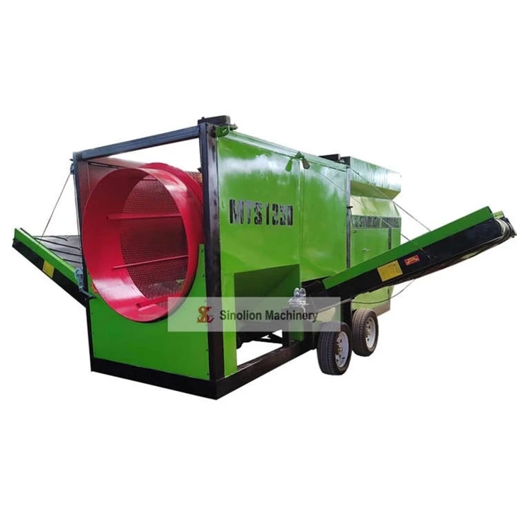 Compost Soil Separator Machine