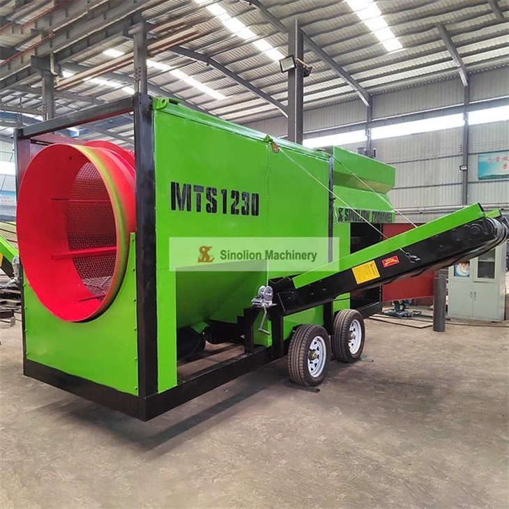 Compost Soil Separator Machine