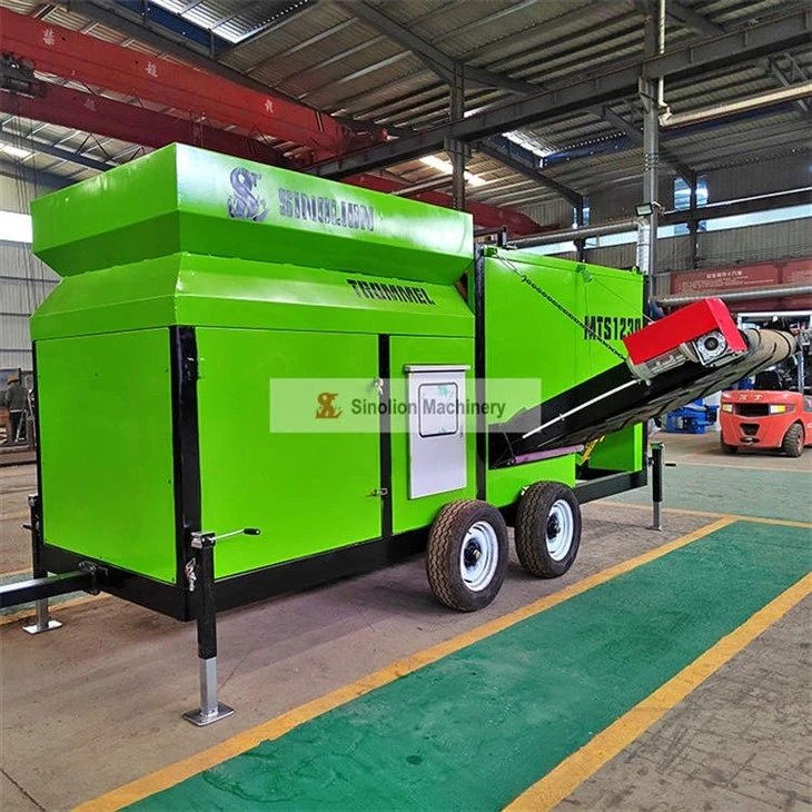 Compost Soil Separator Machine
